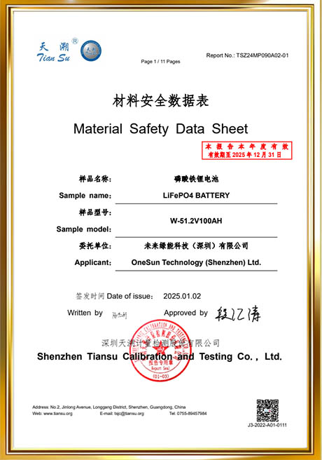Certificate Of Honor