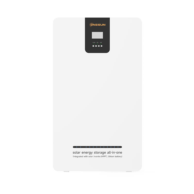 3KW All In One Power System Solar Inverter With Lithium Iron Battery 51.2V 200Ah Power Storage Systems Pv Factor Back Ups