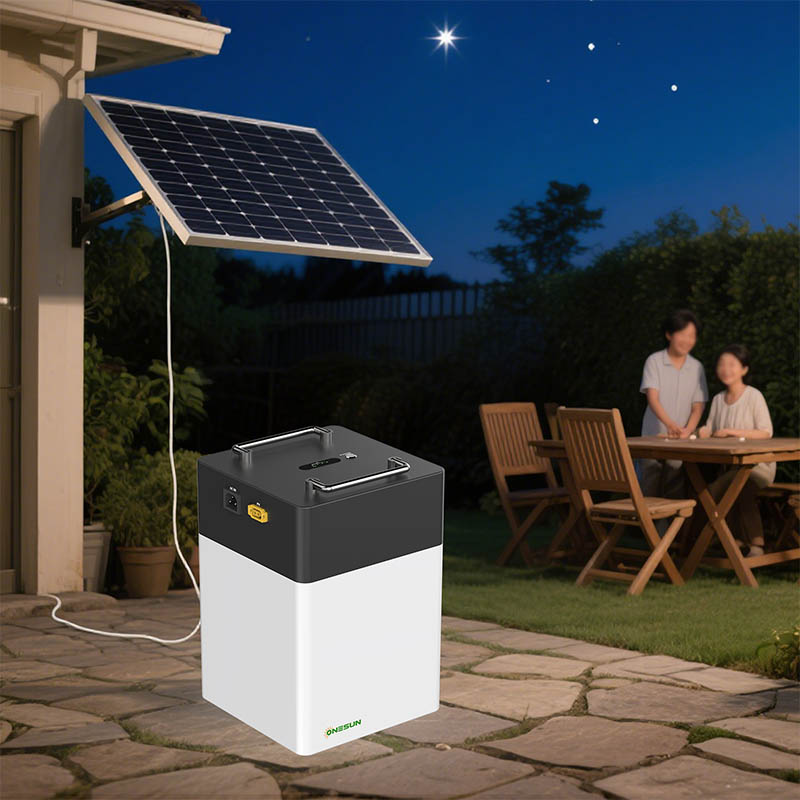 500W Solar Power System All In One Solar Inverter With Lithium Iron Battery 3.2V 314Ah Power Storage Systems Pv Factory Back Ups