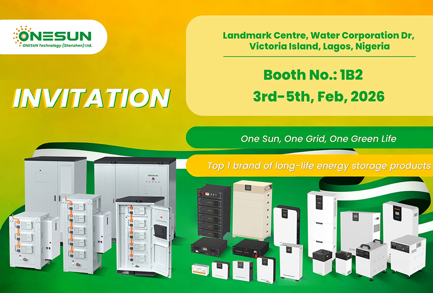 ONESUN Launches in Nigeria: Powering Africa's Green Grid with Long-Lifespan Energy Storage Products