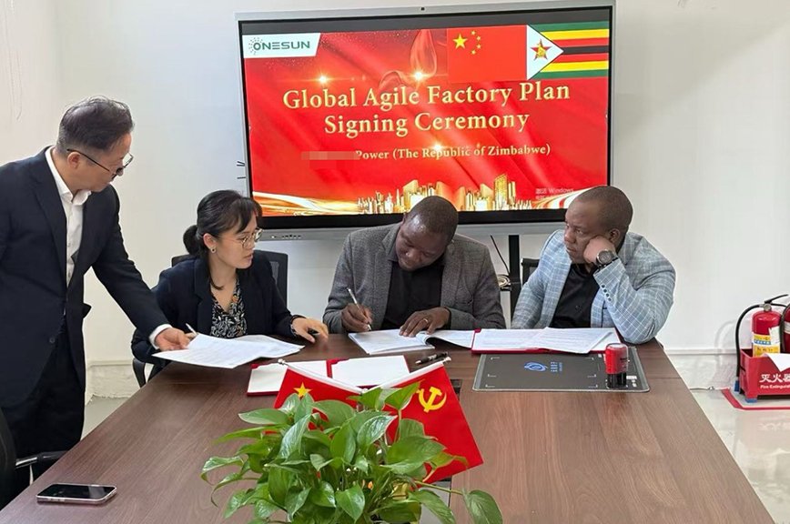 ONESUN at PowerElec Nigeria 2026 | PAYGO Solar Energy Storage & Local Manufacturing