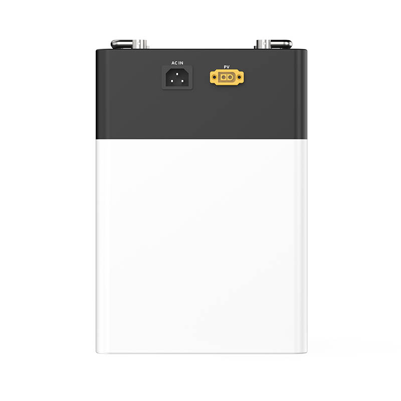 How can the structural design of a portable solar generator be optimized to improve portability when folded or unfolded?