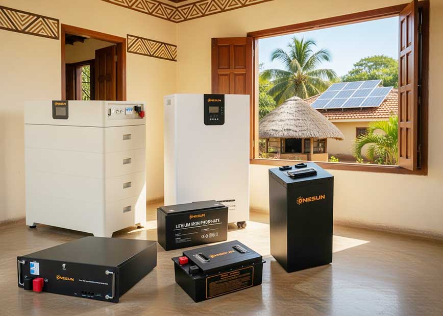 Kenya Solar Storage Market – ONESUN LiFePO4 Battery OEM/ODM Manufacturer